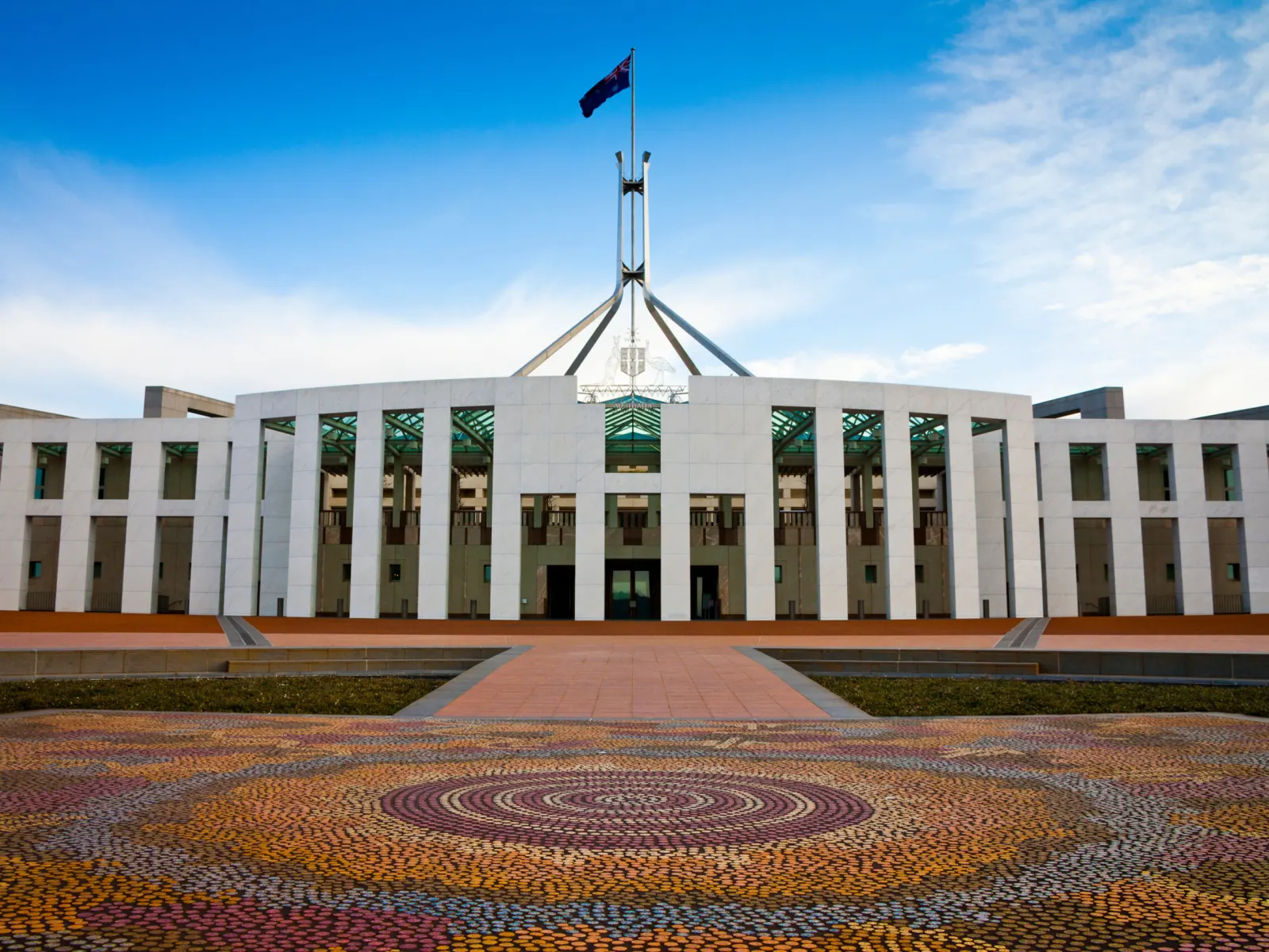 Australian Parliament House in Canberra